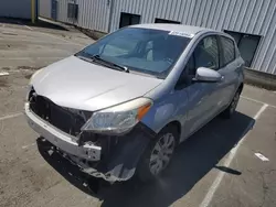 Salvage cars for sale at Vallejo, CA auction: 2012 Toyota Yaris