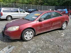 Salvage cars for sale at Waldorf, MD auction: 2008 Pontiac G6 Value Leader