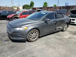 Ford Vehiculos salvage en venta: 2017 Ford Fusion SE Hybrid