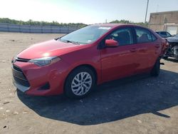 Salvage cars for sale at Fredericksburg, VA auction: 2019 Toyota Corolla L