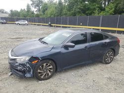 Salvage cars for sale at Waldorf, MD auction: 2017 Honda Civic EX