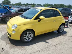 Salvage cars for sale at Louisville, KY auction: 2012 Fiat 500 POP