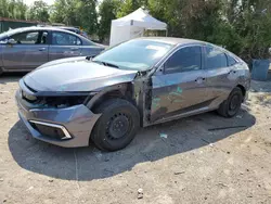 Honda salvage cars for sale: 2020 Honda Civic LX