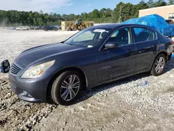 Salvage cars for sale at Ellenwood, GA auction: 2013 Infiniti G37 Base