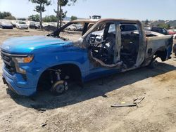 Salvage cars for sale at San Martin, CA auction: 2024 Chevrolet Silverado C1500 Custom