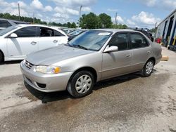 Salvage cars for sale at Montgomery, AL auction: 2002 Toyota Corolla CE