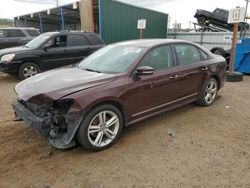 Salvage cars for sale from Copart Colorado Springs, CO: 2013 Volkswagen Passat SE