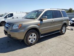 Honda salvage cars for sale: 2008 Honda Pilot VP