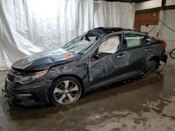 Salvage cars for sale at Ebensburg, PA auction: 2019 KIA Optima LX