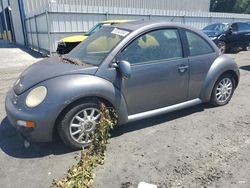 Volkswagen salvage cars for sale: 2005 Volkswagen New Beetle GLS