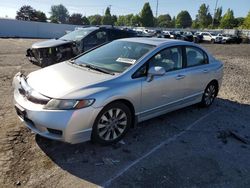 Salvage cars for sale at Portland, OR auction: 2009 Honda Civic EX