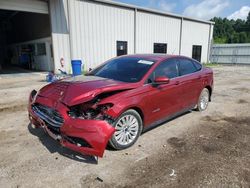 Salvage cars for sale at Grenada, MS auction: 2015 Ford Fusion S Hybrid