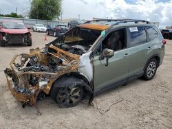 Salvage cars for sale from Copart Mercedes, TX: 2020 Subaru Forester Premium