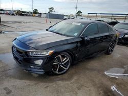 Honda Accord Sport salvage cars for sale: 2019 Honda Accord Sport