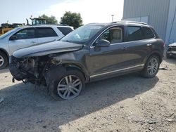 Salvage cars for sale at Apopka, FL auction: 2016 Volkswagen Touareg Sport