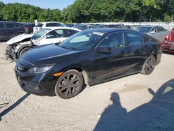 Salvage cars for sale at North Billerica, MA auction: 2020 Honda Civic Sport