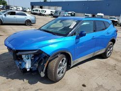 Salvage cars for sale at Woodhaven, MI auction: 2024 Chevrolet Blazer 3LT