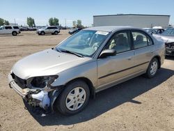 Honda salvage cars for sale: 2004 Honda Civic DX