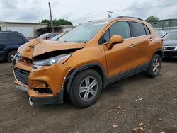 Salvage cars for sale at New Britain, CT auction: 2017 Chevrolet Trax 1LT