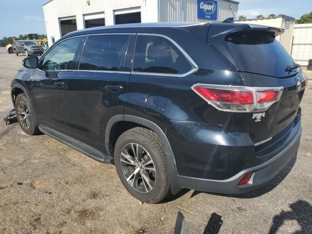 2016 Toyota Highlander XLE