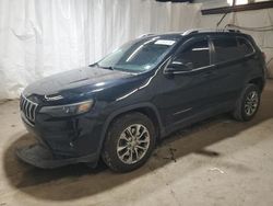 Salvage cars for sale at Ebensburg, PA auction: 2019 Jeep Cherokee Latitude Plus