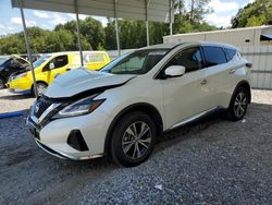 Salvage cars for sale at Augusta, GA auction: 2021 Nissan Murano S