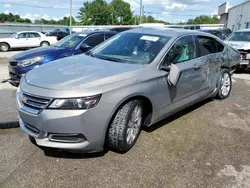 Chevrolet salvage cars for sale: 2017 Chevrolet Impala LT