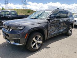 Jeep salvage cars for sale: 2021 Jeep Grand Cherokee L Limited