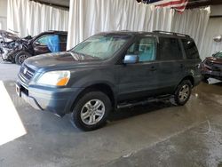 Salvage cars for sale at Albany, NY auction: 2005 Honda Pilot EXL