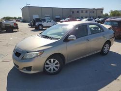 Salvage cars for sale at Wilmer, TX auction: 2010 Toyota Corolla Base