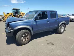 Nissan salvage cars for sale: 2000 Nissan Frontier Crew Cab XE