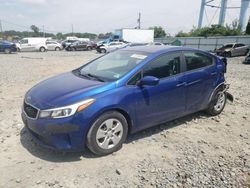 Salvage cars for sale at Windsor, NJ auction: 2018 KIA Forte LX