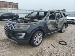 Ford salvage cars for sale: 2016 Ford Explorer Limited