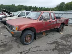 Salvage cars for sale at Exeter, RI auction: 1989 Toyota Pickup 1/2 TON Extra Long Wheelbase DLX