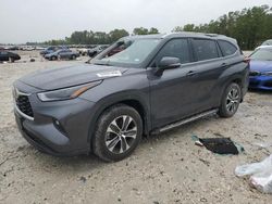 Toyota salvage cars for sale: 2022 Toyota Highlander XLE