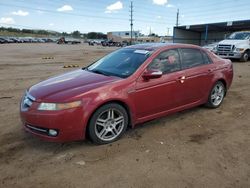 Acura salvage cars for sale: 2007 Acura TL