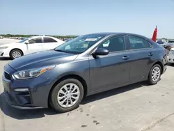 Salvage cars for sale at Grand Prairie, TX auction: 2020 KIA Forte FE