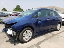 Salvage cars for sale at Littleton, CO auction: 2024 Nissan Leaf S