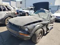 Salvage cars for sale at Vallejo, CA auction: 2007 Ford Mustang