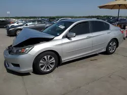 Honda salvage cars for sale: 2013 Honda Accord LX