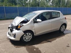 Salvage cars for sale at Moncton, NB auction: 2016 Toyota Yaris L