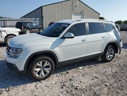 Volkswagen salvage cars for sale: 2018 Volkswagen Atlas SE