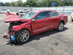 Carros salvage para piezas a la venta en subasta: 2015 Chevrolet Impala LTZ