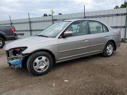 Honda salvage cars for sale: 2004 Honda Civic Hybrid