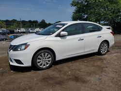 Nissan salvage cars for sale: 2019 Nissan Sentra S