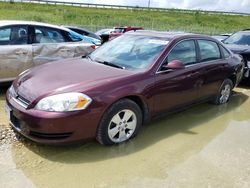 Chevrolet salvage cars for sale: 2007 Chevrolet Impala LT