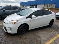 Toyota salvage cars for sale: 2013 Toyota Prius