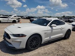 Salvage cars for sale from Copart Houston, TX: 2018 Ford Mustang GT