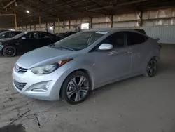 Salvage cars for sale at Phoenix, AZ auction: 2014 Hyundai Elantra SE