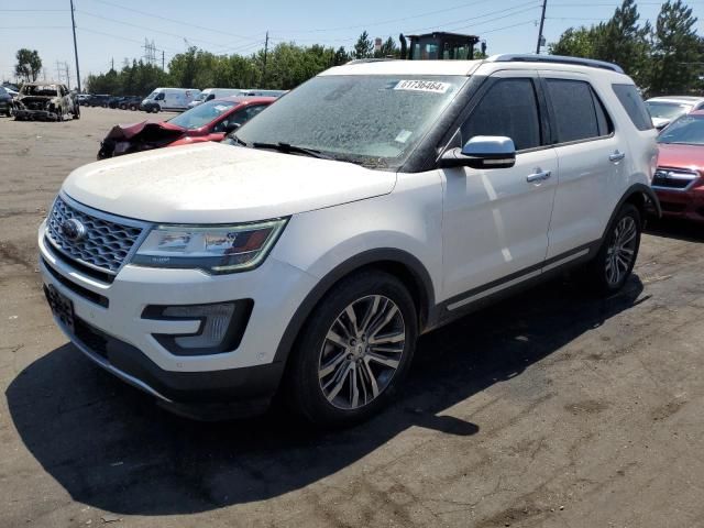 2017 Ford Explorer Platinum